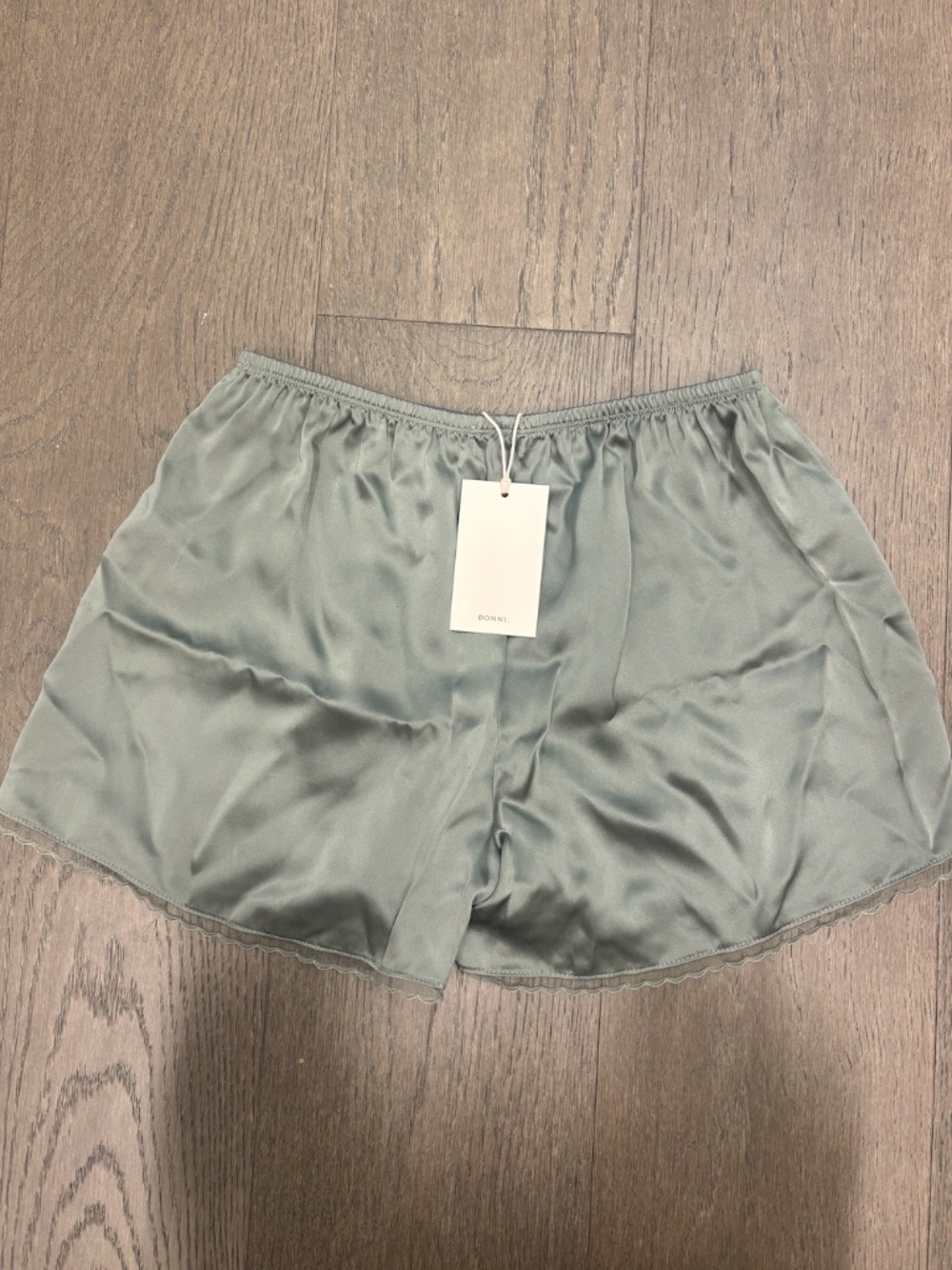 DONNI-Silk Lace Tap Short (XS) - Picture 4 of 7